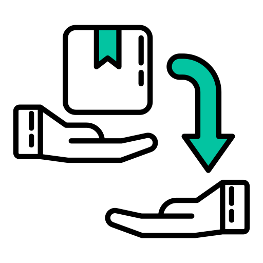 entrega icono gratis