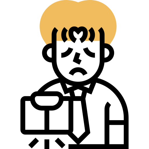 bancarrota icono gratis