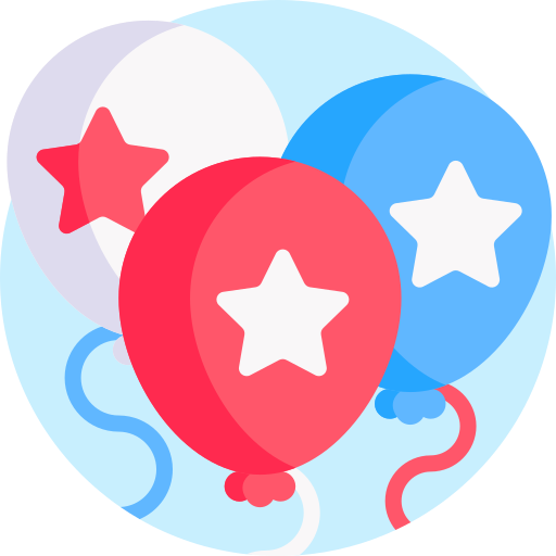 des ballons Icône gratuit