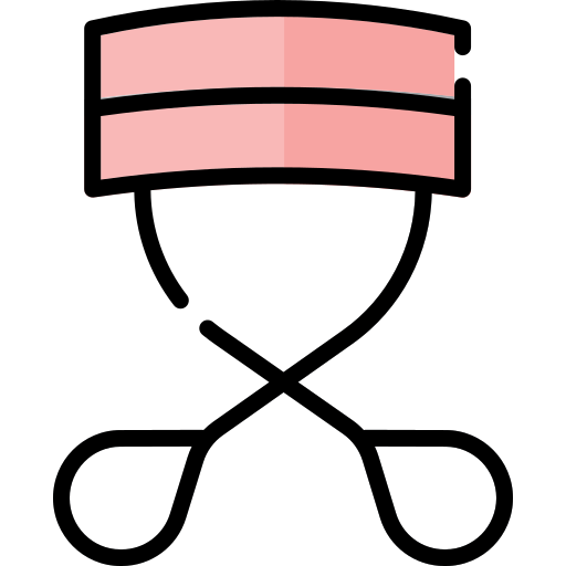 Зажим для закручивания ресниц бесплатно иконка