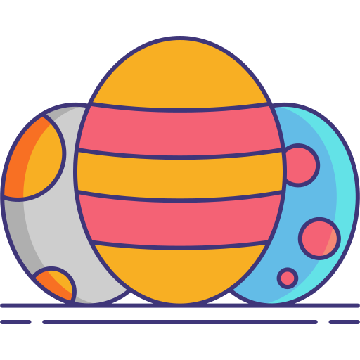 Easter egg free icon