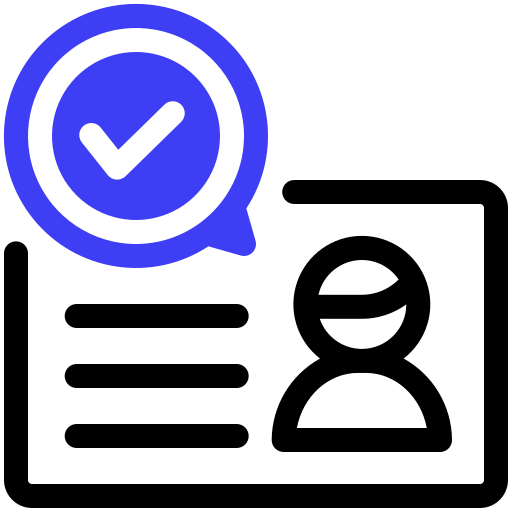 tarjeta de identificación icono gratis