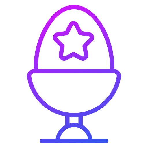 el huevo de pascua icono gratis