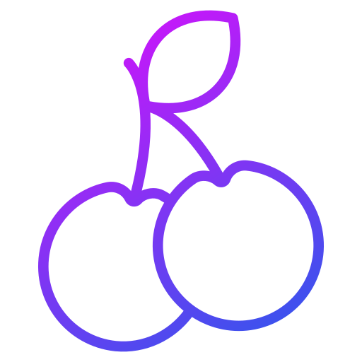 cerezas icono gratis