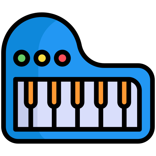 piano icono gratis