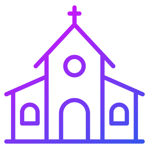 Church Generic Gradient icon