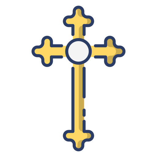 cruz cristiana icono gratis