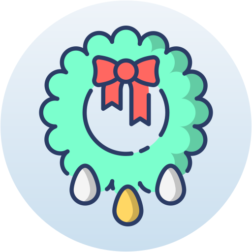 Wreath free icon