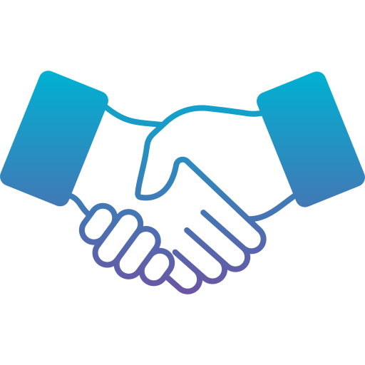 Handshake Generic Flat Gradient icon