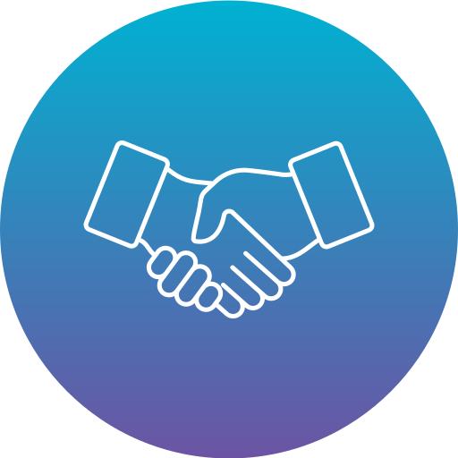 Handshake Generic Flat Gradient Icon