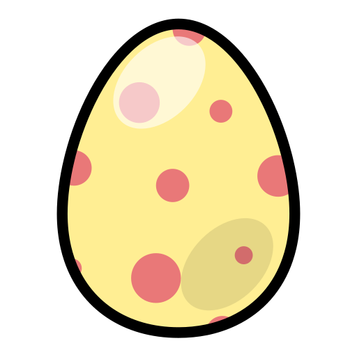 Easter egg free icon Easter egg free icon