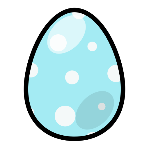 Easter egg Generic Outline Color icon