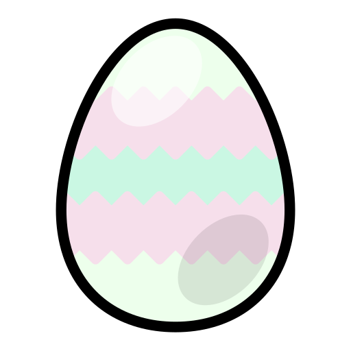 Easter egg free icon