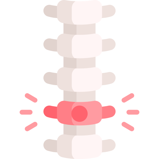 columna vertebral icono gratis