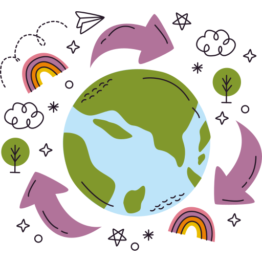 recyclage gratuit sticker