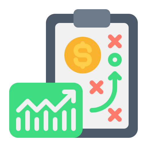 estrategia de planificación icono gratis