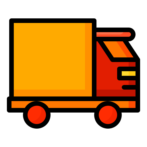 Delivery truck Generic Outline Color icon