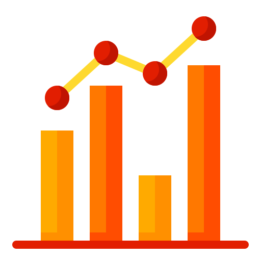 gráfico grátis ícone gráfico grátis ícone