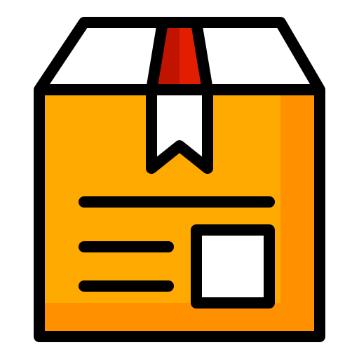 caja del paquete icono gratis