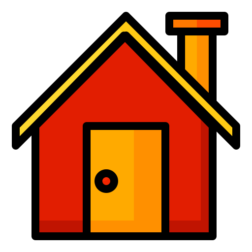 House Generic Outline Color icon