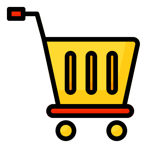 Shopping cart Generic Outline Color icon