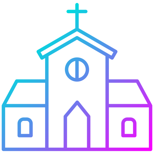 Church Generic Gradient icon