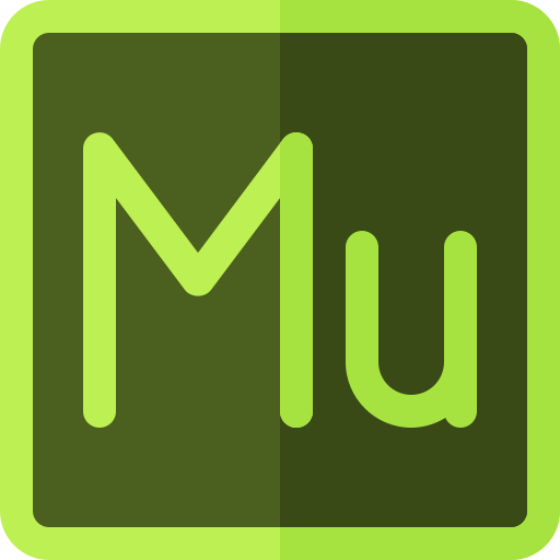 Muse Basic Rounded Flat icon