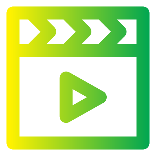 reproductor de video icono gratis