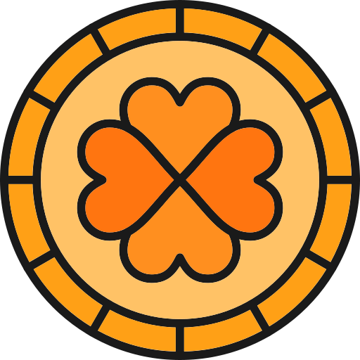Lucky coin free icon Lucky coin free icon