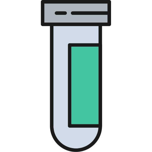 Test tube Generic Outline Color icon