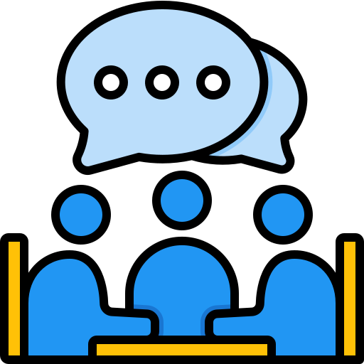 Meeting - Free communications icons