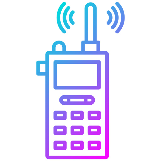 Walkie talkie Generic Gradient icon