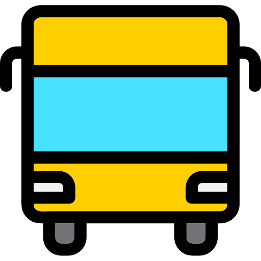 Bus Generic Outline Color icon