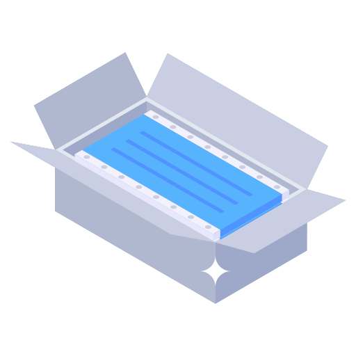 Surgical Mask Generic Isometric Icon