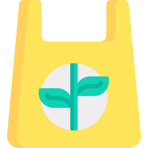 bolsa ecológica icono gratis