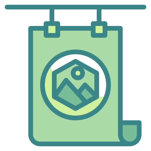 póster icono gratis