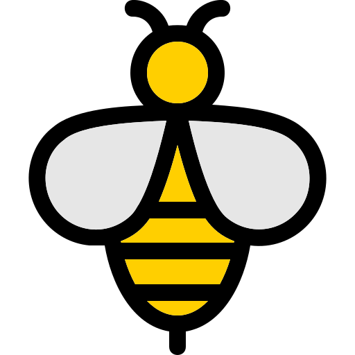 abeja icono gratis