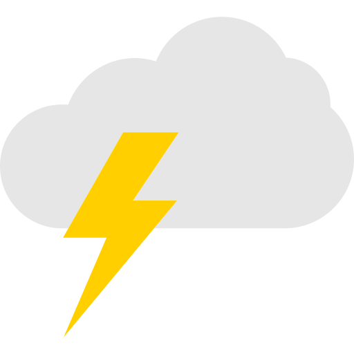 Thunder free icon Thunder free icon