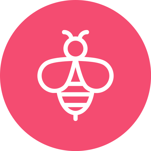 abeja icono gratis