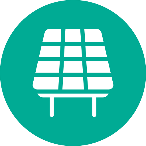 panel solar icono gratis