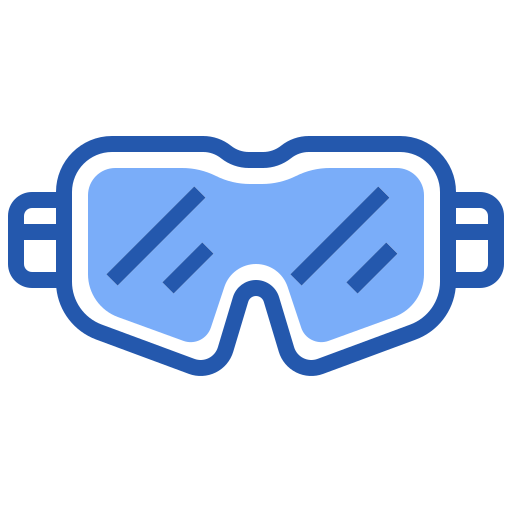 lentes de seguridad icono gratis