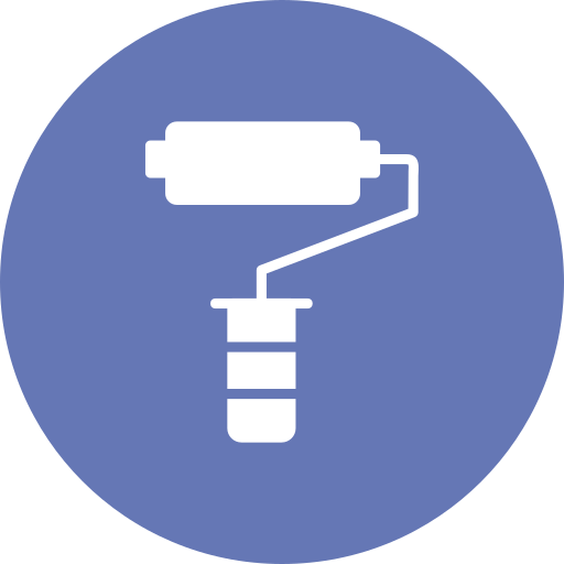 페인트 롤러 무료 아이콘