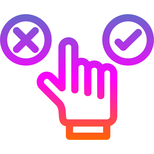 buena elección icono gratis