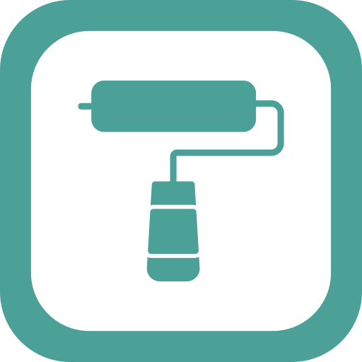 rodillo icono gratis