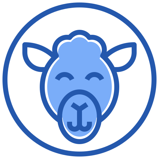 Camel Generic Blue Icon