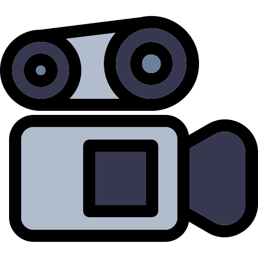 camara de video icono gratis