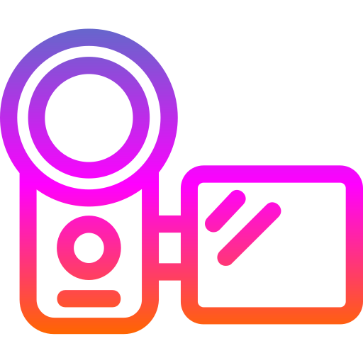 camara de video icono gratis