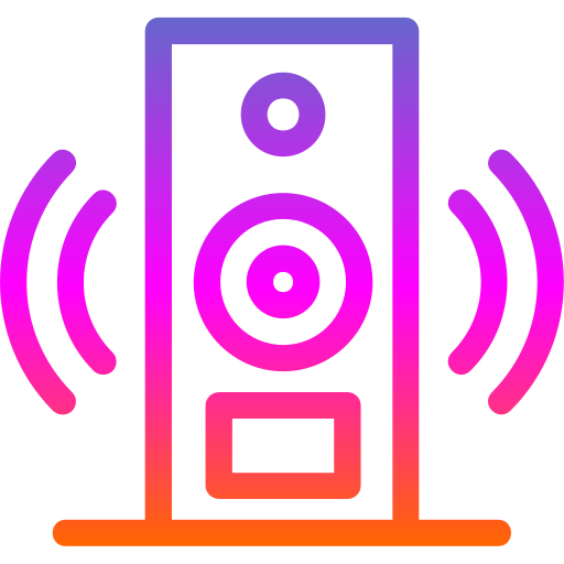 altavoz icono gratis