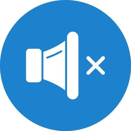 Mute free icon Mute free icon