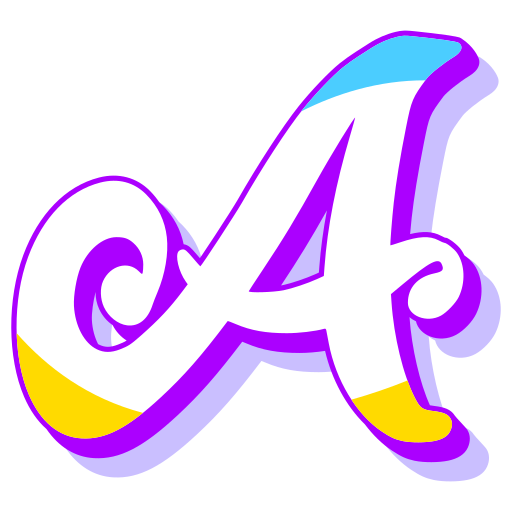 Letter a Stickers - Gratis uddannelse StickersLetter a Stickers - Gratis uddannelse Stickers  